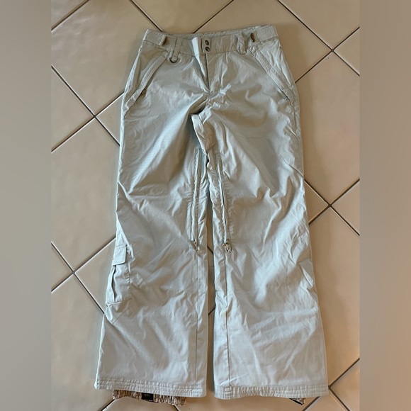 Roxy Women’s Snowboarding Ski Snow Pants Large low rise - Picture 5 of 7